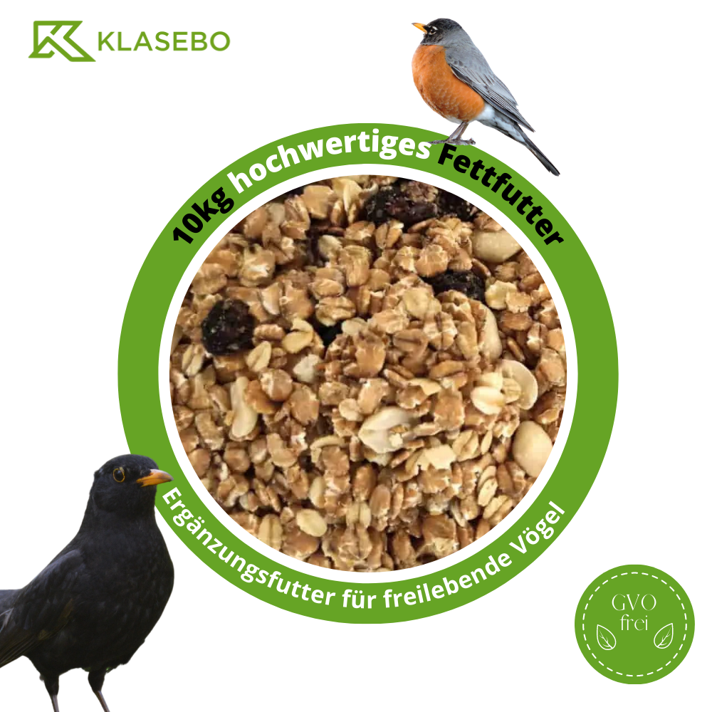 Comida Para Pájaros 10 Kg, Comida Rica En Grasa, Mezcla De Semillas Para Aves_0