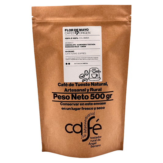 Cafe Sin Intermediarios Café Colombia Flor De Mayo En Grano Para Espresso 500 G_0