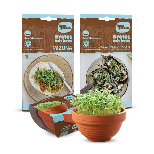 Pacote de cultivo de rebentos frescos Eurogarden