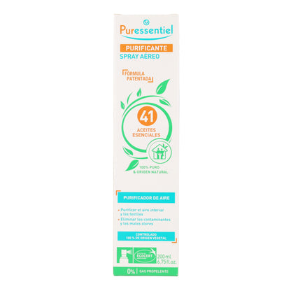 Spray purificador de ar com 41 óleos essenciais, 200 ml