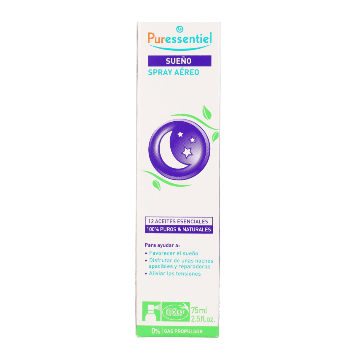 Spray Aereo Sueño Reparador Con 12 Aceites Esenciales 75 ml Puressentiel