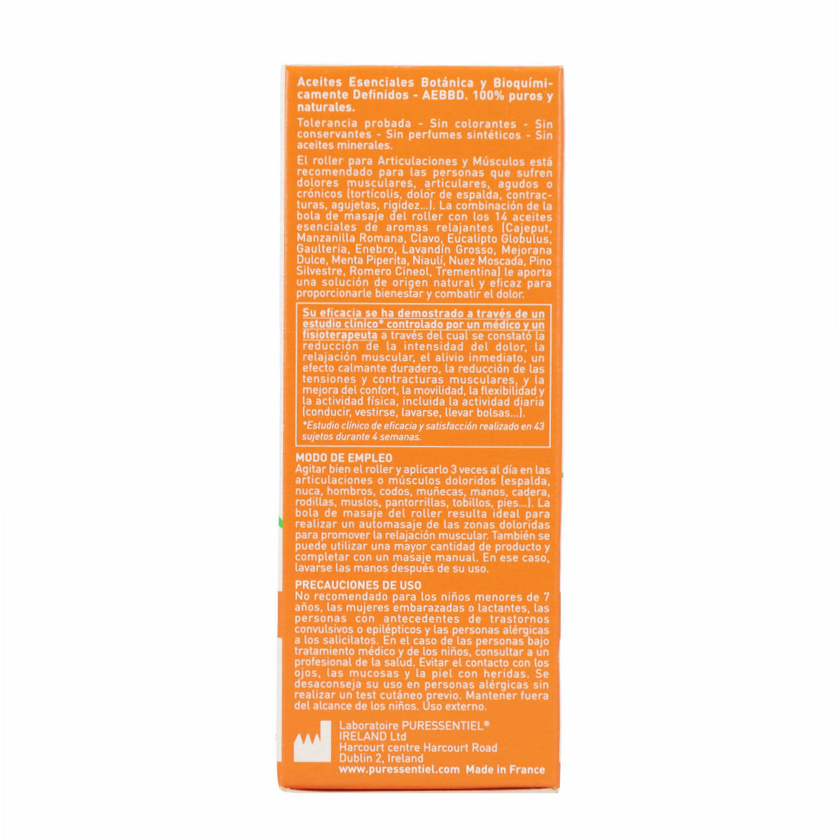 Articulaciones y Músculos Roller A&M PURESSENTIEL 75 ml