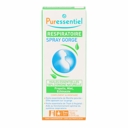 Resp'OK Spray Garganta Respiratorio PURESSENTIEL 15 ml