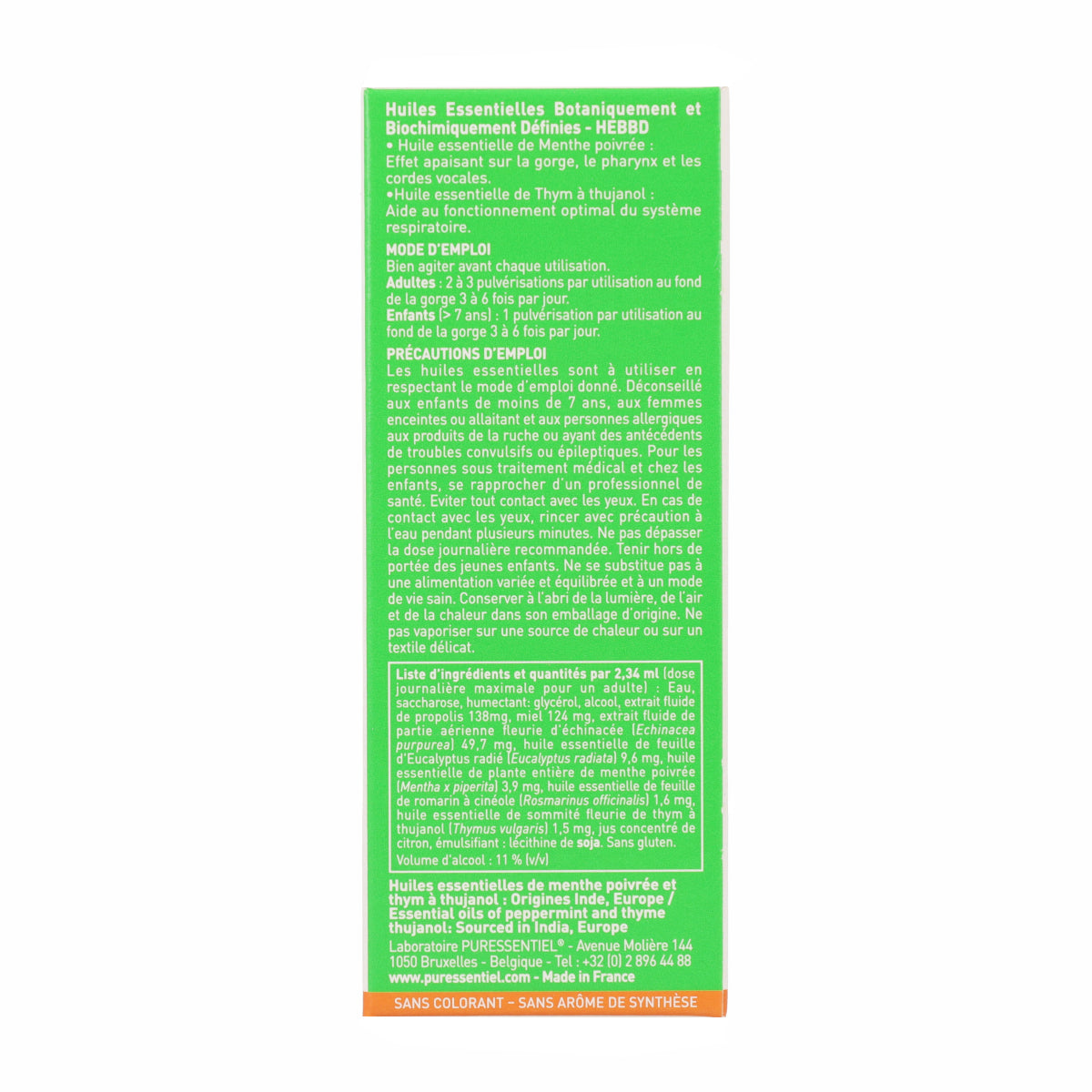 Resp'OK Spray Garganta Respiratorio PURESSENTIEL 15 ml