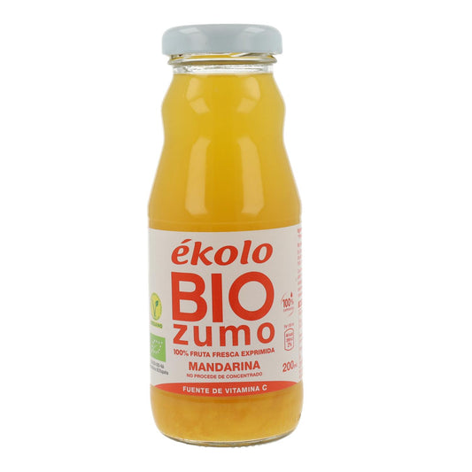 Ékolo 100% sumo de tangerina biológico espremido na hora