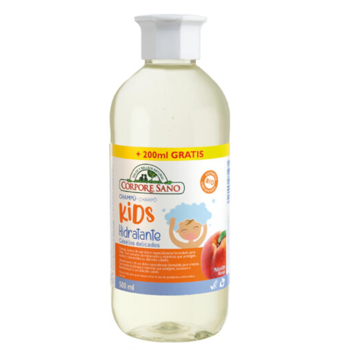 Champô Infantil Pêssego, Corpore Sano 500 ml