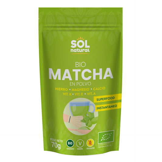 Chá Matcha em Pó Sol Natural 70 g