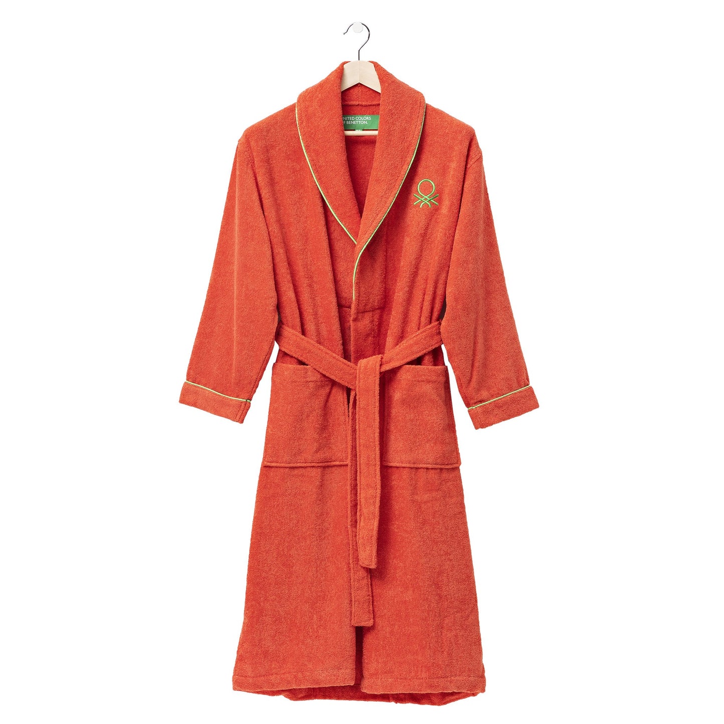 Albornoz L/xl 360gsm 100% Algodón Rojo Rainbow