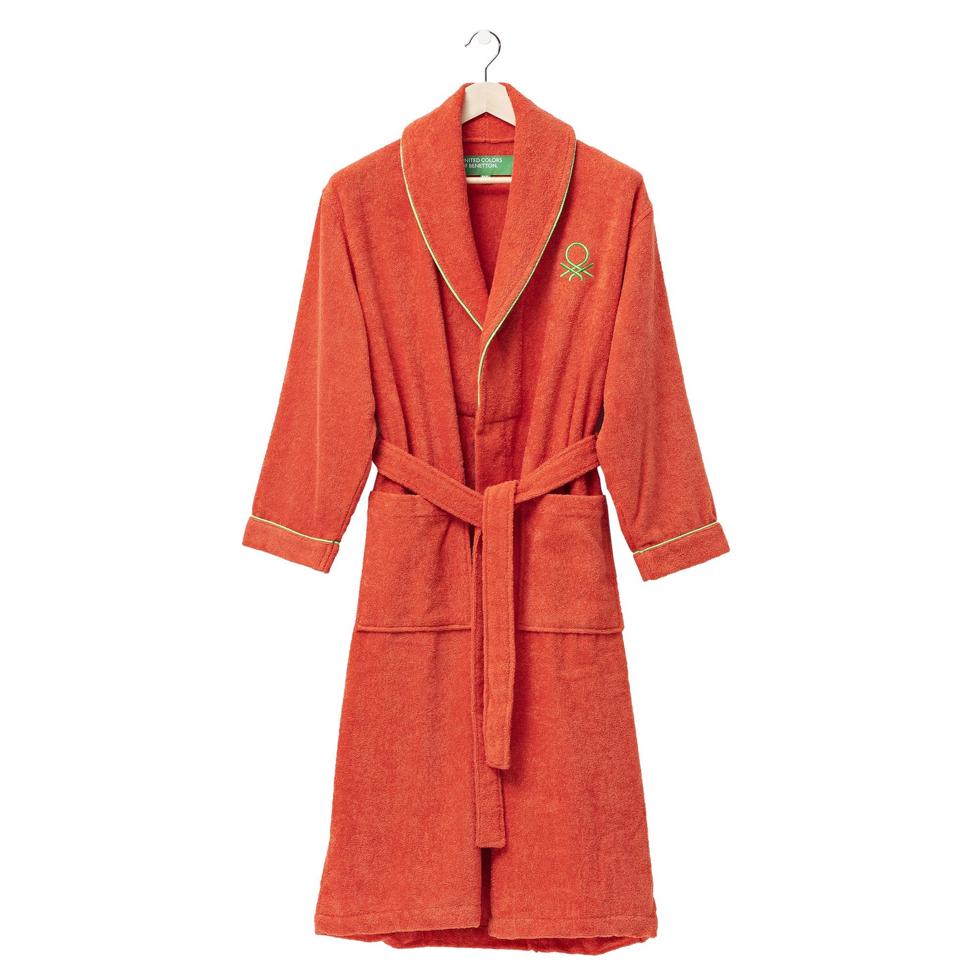 Albornoz L/xl 360gsm 100% Algodón Rojo Rainbow