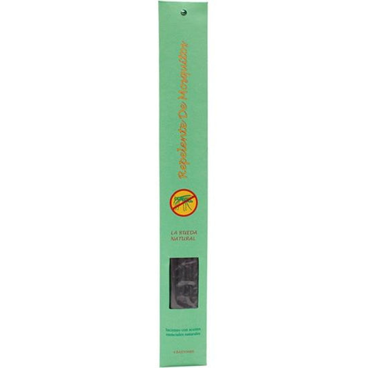 Incenso repelente 100% natural Auroshikha Long Stick The Natural Wheel 40 cm x 6 unidades