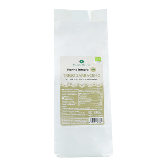 Farinha de Trigo Sarraceno Integral Eco Planeta Huerto 800 g