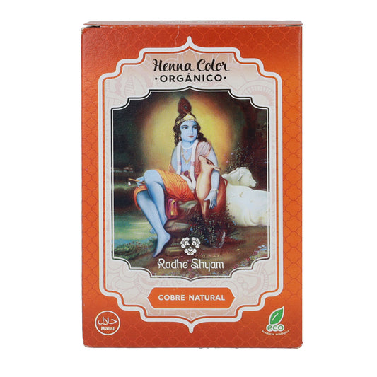 Pó de cobre de hena, Radhe Shyam, 100 g