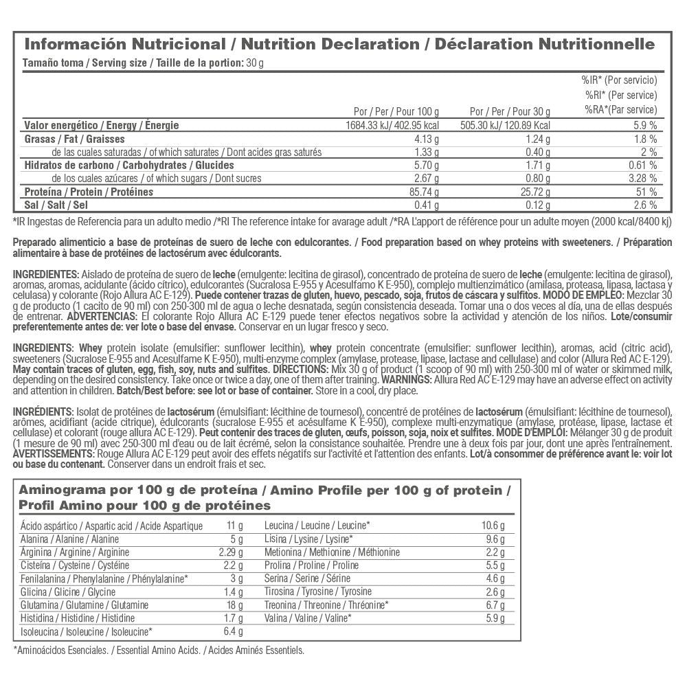 Iso Fit - 1kg - Vainilla Frambuesa - Aumenta La Masa Muscular - Masmusculo_4