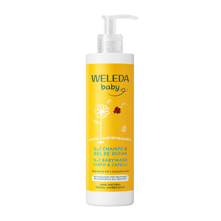 Champô e Gel de Banho Calêndula Weleda 400ml