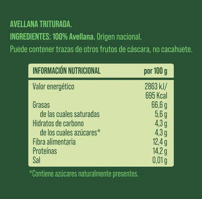 Crema 100% avellana crujiente The Nut Club 180g_1