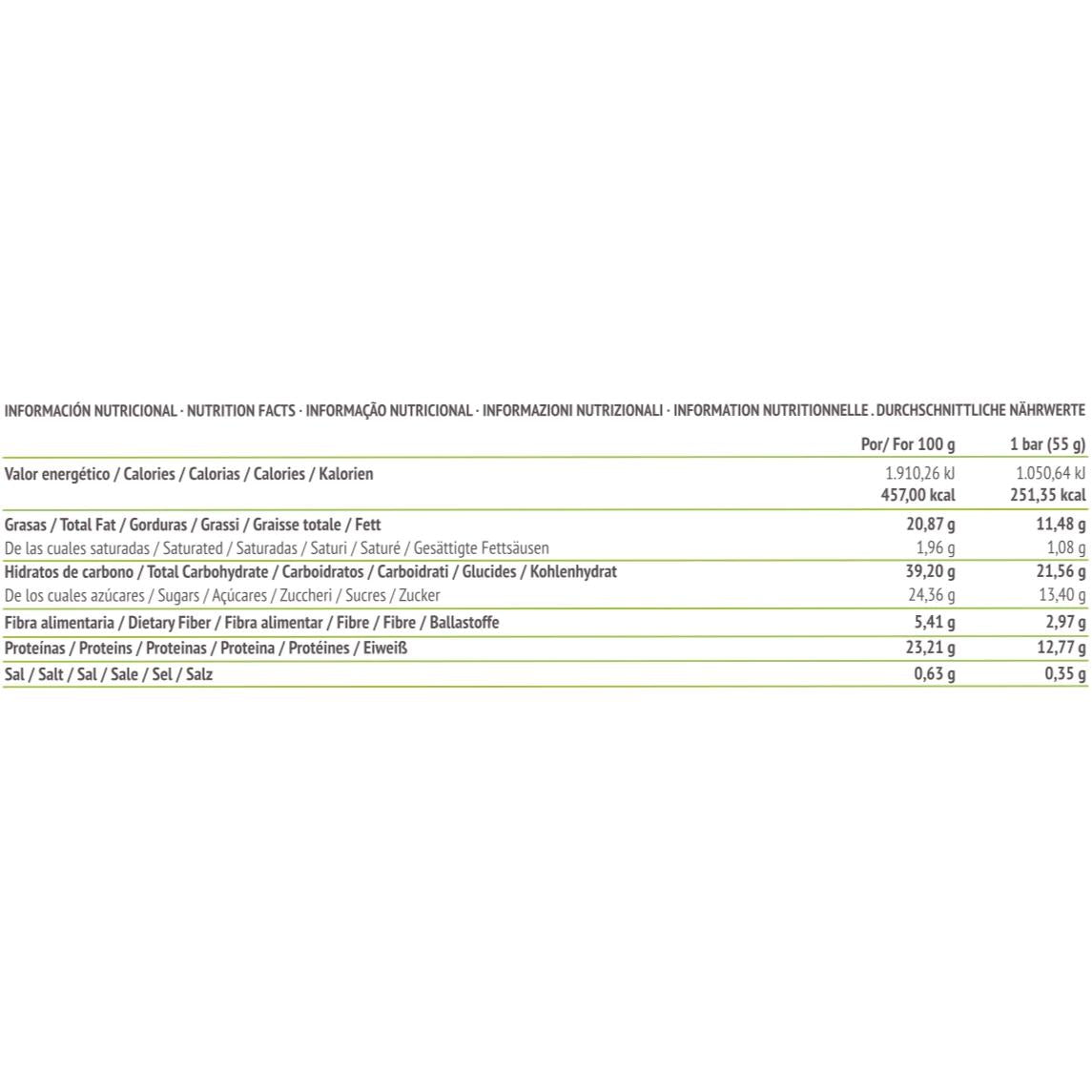 Barra Energética Paleobull com Nozes e Tâmaras 55g