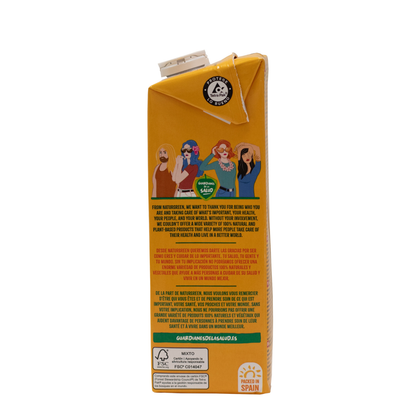 Pack de 6 Bebidas de Aveia Naturgreen com Cálcio sem adição de açúcares, 1 litro