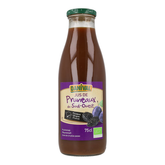 Zumo de Ciruelas Sin Azúcar Bio Danival 750 ml
