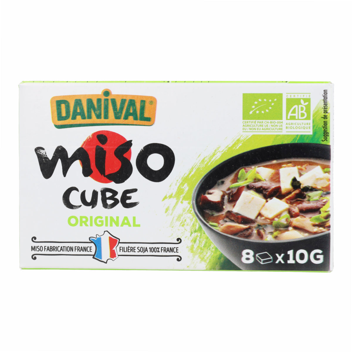 Cubitos De Miso Bio Danival 8 uds x 10 g
