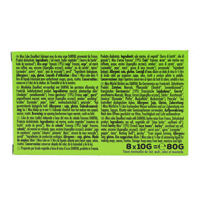 Cubitos De Miso Bio Danival 8 uds x 10 g