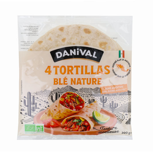 Tortilla De Trigo 4 P Bio 300 g