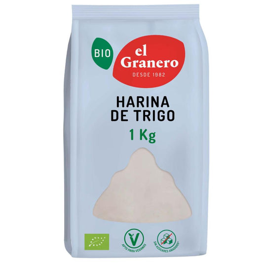 Farinha de Trigo Biológica El Granero 1Kg