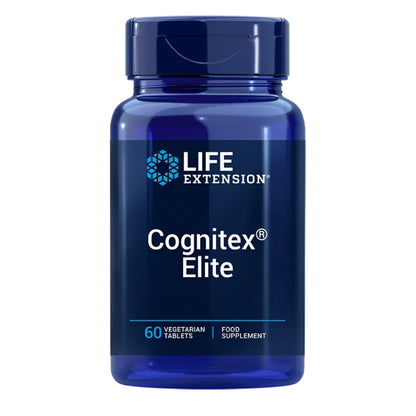 Cognitex Elite Versão UE, Life Extension 60 comprimidos