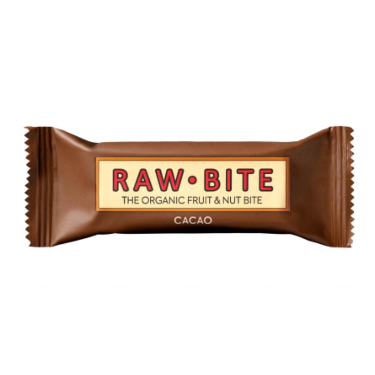 Barra energética de cacau ECO, Raw Bite 50 g