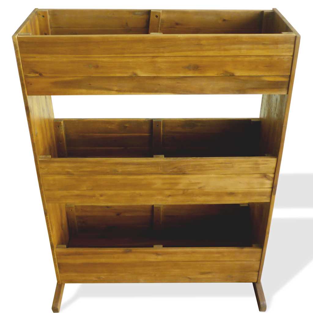 Arriate De 3 Niveles Madera De Acacia Maciza_2