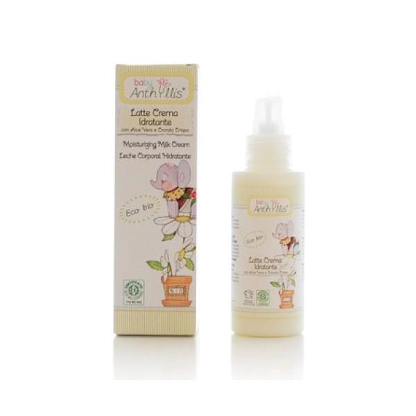 Leite Corporal Hidratante Orgânico com Aloé Vera Anthyllis Baby, 100 ml