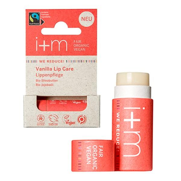 Bálsamo Labial de Baunilha: Hidratante e Nutritivo I+M 5 g