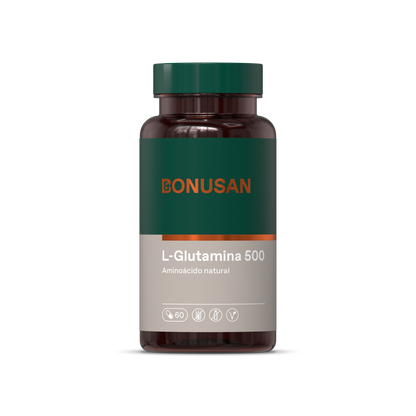 L-Glutamina 500 Bonusan 60 Vcaps