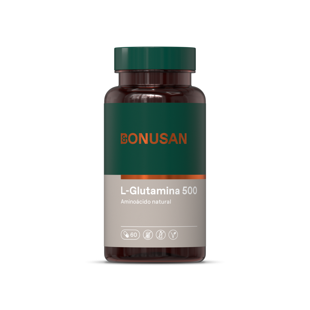 L-Glutamina 500 Bonusan 60 Vcaps