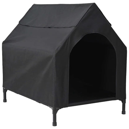 Casa Para Mascotas Manual Negro 90 X 65 X 83 Cm Acero_0