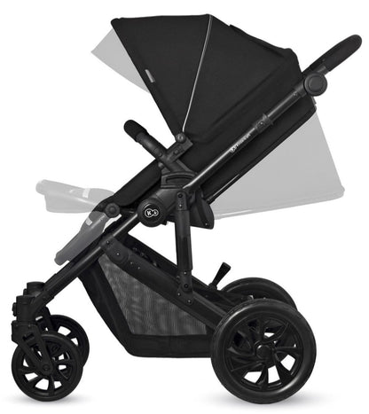 Carrito De Bebé Prime Lite 3 En 1 Hasta 22 Kg Y Grupo 0+ I-size Hasta 13 Kg Black_2
