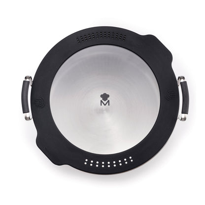 Cacerola 28cm Acero Inox Inducción C/tapa_4