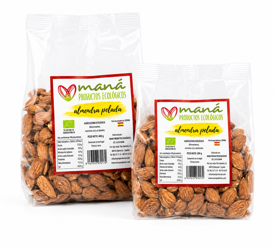 Almendra Pelada Natural 400 Gramos_0