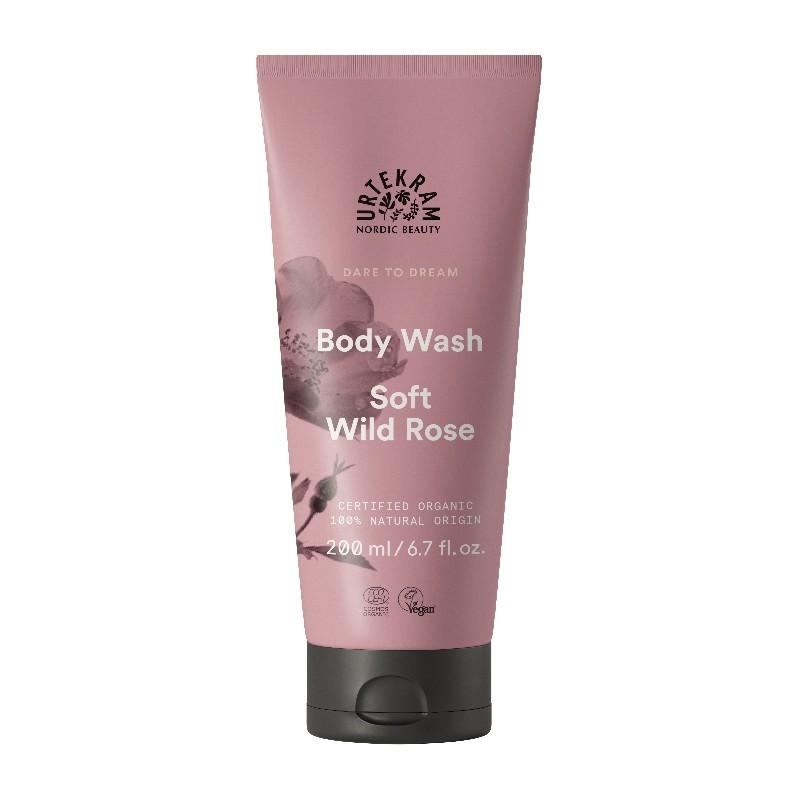 Urtekram Soft Wild Rose Gel de Banho 200 ml