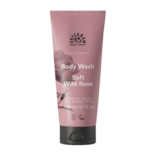 Urtekram Soft Wild Rose Gel de Banho 200 ml