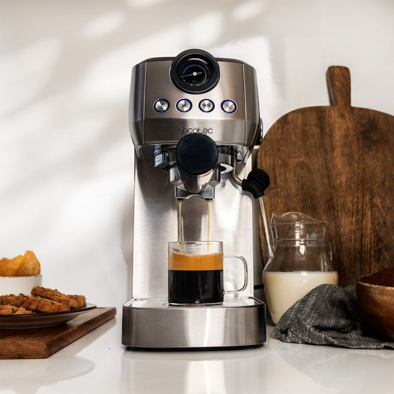 Cecotec Cafetera Express Power Espresso 20 Steel Pro_3
