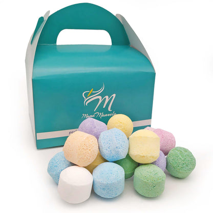 Caja 50 Mini Bombas Efervescentes Para Manicura Y Pedicura - Ablandan Durezas, Uñas Y Cutículas - Aroma Surtido_0