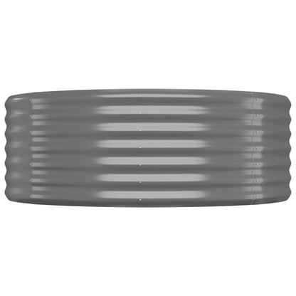 Jardinera Arriate Acero Galvanizado Gris 507x100x36 Cm_3