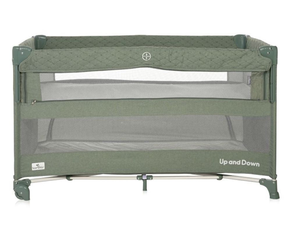 Cuna De Viaje Con Apertura Lateral Up And Down Iceberg green_2
