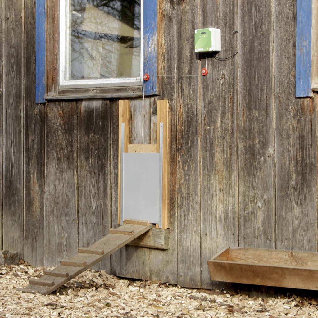 Kerbl Set De Puerta Automática Para Gallinero 220x330 Mm_1