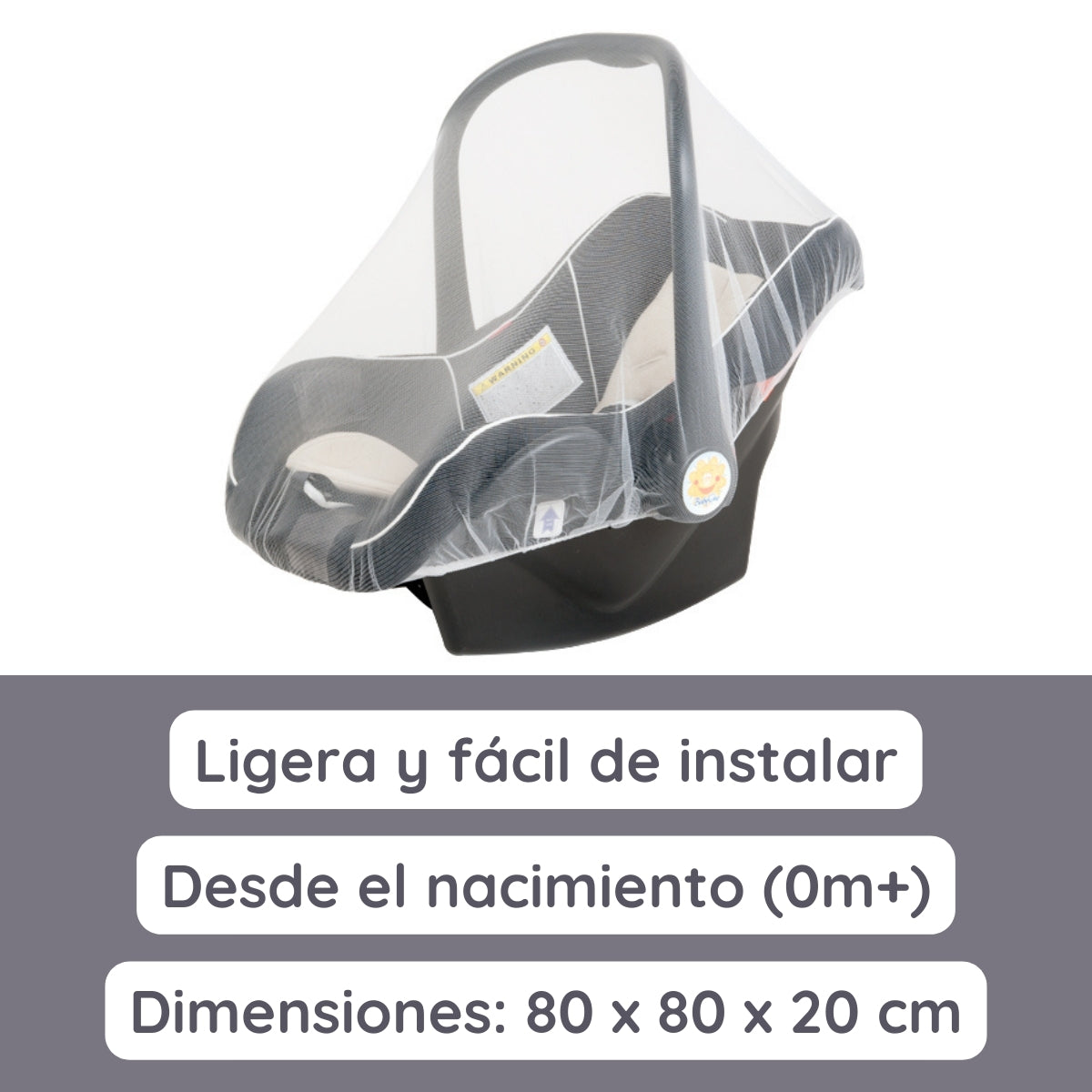 Mosquitera Universal Para Portabebé-grupo 0+_2