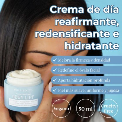 CREMA DÍA REAFIRMANTE DEWY LIFT LIGHT - PIEL NORMAL-MIXTA CON 2% EXOSOMAS 50 ML