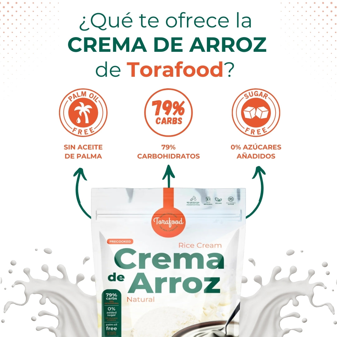 Crema De Arroz Sabor Neutro 1kg Torafood_2