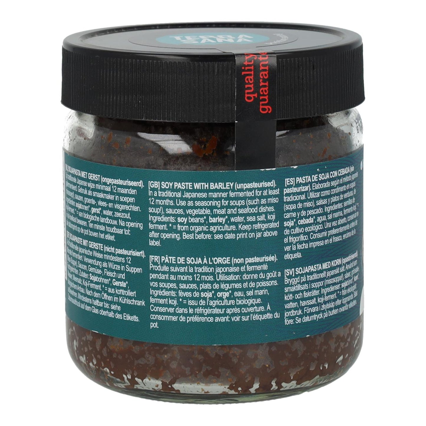 Mugi miso biológico não pasteurizado. Terrasana, 350 g