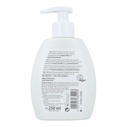 Jabón Manos Lima Fresca LAVERA  Recarga 500 ml