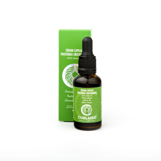 CurlMed 30ml Sérum Capilar de Proteína e Crescimento